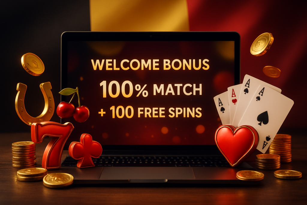 Casinos en Ligne Bonus Belgique : Top Offres Bienvenue 2026
