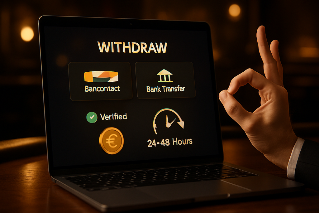 How to Withdraw Winnings from Belgian Online Casinos