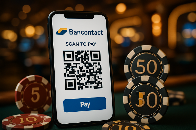Met Bancontact spelen op online casino's in België